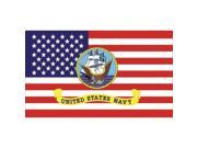 Usa Navy Flag Polyester 3 Ft. X 5 Ft.