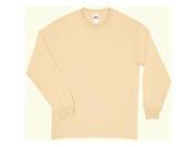 Sand Long Sleeve T Shirt Small Sand Tan