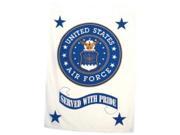 Air Force Served With Pride Banner 28 X 42