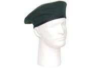 Spruce Green 100% Wool Clutch Military Beret Warm Winter Commando Military Army 7.5 Spruce Green