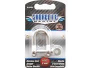 Shoreline Marine Stainlesss Steel Shackle Straight 5 16 Inch 316 Shoreline Marine