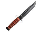 Army Fighting Knife By Ka Bar Black Blade