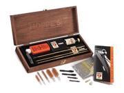 Hoppe S Dlx Gun Clean Kit In Wood Box BUOX Hunting Hunting Equipment