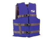 Stearns Youth Classic Boating Vests Blue 50 90 Pound Stearns