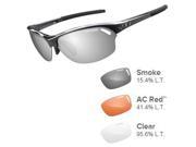 Tifosi Wasp Smoke AC Red™ Clear Lens Sunglasses Gloss BlackTifosi Optics 1280100201