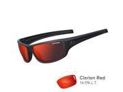 Tifosi Bronx Clarion Red Lens Sunglasses Matte BlackTifosi Optics 1260500154