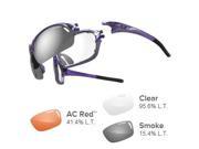 Tifosi Launch F.H. AC Red™ Clear Smoke Lens Sunglasses Crystal PurpleTifosi Optics 1301203701