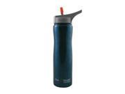 Eco Vessel Summit Triple Insulated Stainless Steel Water Bottle with Flip Straw Purple 24 Ounce Eco Vessel