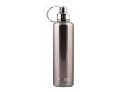 Eco Vessel Bigfoot Insulated 45 Oz Silver Bigfoot Insulated Bottle 45 Oz