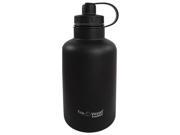 Eco Vessel The BOSS Insulated Stainless Steel Thermal Growler Bottle with Tea Fruit Ice Infuser Vacuum Insulated 6