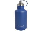 Eco Vessel The BOSS Insulated Stainless Steel Thermal Growler Bottle with Tea Fruit Ice Infuser Vacuum Insulated 6