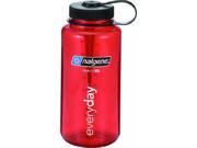 Nalgene Tritan 1 Quart Wide Mouth BPA Free Water Bottle Lollipop Red NALGENE