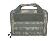 ACU Digital Camouflage Dual Tactical Fully Padded 2 Gun Pistol Case Includes Mag Pockets OUTDOOR