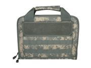 Acu Digital Camouflage Dual Tactical Fully Padded 2 Gun Pistol Case Includes Mag Pockets