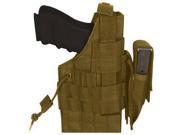 Coyote Brown Large Frame Handgun Belt Holster Left right Handed Includes Mag Pouch Outdoor Shopping