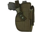 Olive Drab Tactical Padded Belt Handgun Holster Adjustable to 6 Inches Extra Clip Holder OUTDOOR