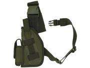 Olive Drab Hunting Recreational SAS Tactical Leg Holster 5 Inches Left Handed OUTDOOR