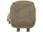 Coyote Brown Mesh Organizer Pouch Army Military Police Security Type Outdoor