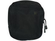 Black Mesh Organizer Pouch Army Military Police Security Type Outdoor