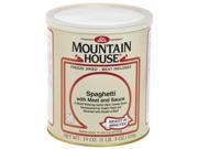 Mountain House 10 Can Spaghetti with Meat and Sauce Net Wt. 19 oz. Makes10 1 cup servings Mountain House