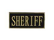 Voodoo Tactical Yellow 9 x 4 1 8 Sheriff Law Enforcement Patches 06 7728017348