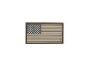 Maxpedition Gear USA Flag Small Patch Arid 2 x 1 Inch PVC PATCH USA1A Maxpedition