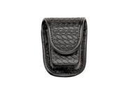 Basket Weave Chrome Snaps Accumold Elite Pager Or Glove Pouch 22117