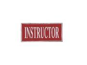 Voodoo Tactical Red 2 x 4 Instructor Patch 06 0008016219