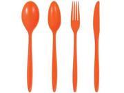 Liberty Mountain Lm Orange 4 Pc Cutlery Liberty Cutlery
