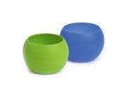 Squishy Travel Shot Glasses Blue Lime Outdoor