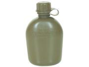 Olive Drab USA Made 1 Quart 3 Piece Canteen Plastic Water Carrier OUTDOOR