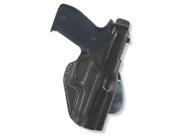 Galco PLE286B Unlined Paddle Gun Holster for Glock 26 Right Black PLE286B Galco International