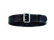 Bianchi 7965 BSK Black Ergotek Sam Browne Belt with Chrome Size 34 22434 Bianchi