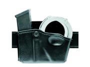 Safariland Stx Plain Black Right Hand Open Top Magazine And Handcuff Pouch Glock 31