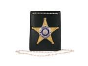 Boston Leather Neck Chain Badge Id Holder Smith Warren S211