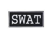 Voodoo Tactical White 9 x 4 1 8 SWAT Law Enforcement Patches 06 7729024348