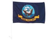 Car Flag Navy Navy