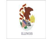 Fox Outdoor 84 613 3 x 5 ft. Illinois State Flag 84 613 Outdoor