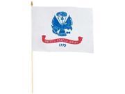 12 X 18 Flag On Mast Army Army 12 X 18