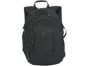 Black Multiple Compartments Everest Backpack 19.5 X 13.5 X 9 School travel Bag Outdoor Shopping