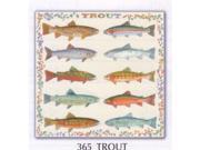 Nature Facts Bandana Trout The Printed Image
