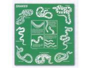 Nature Facts Bandana Snakes The Printed Image