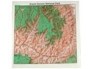 The Printed Image Grand Canyon Nat Park Topo Ban Topographic Map Bandanas