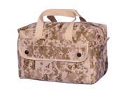 Digital Desert Camouflage Army Canvas Mechanics Tool Bag 11 X 7 X 6 Two Outside Compartments
