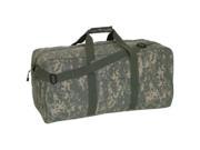 Acu Digital Camouflage Canvas Gear Shoulder Duffle Bag 18 X 36 Travel Recreational Carry Bag