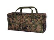Digital Woodland Camouflage Large Army Canvas Mechanics Tool Bag 19 X 9 X 6 Two Outside Compartments