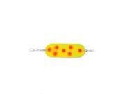 Luhr Jensen Dodgers Size 0 And 00 Size 00 Small ; Color Chartreuse Fire Dot 0054 Dodger Sz 020 Cht Flo Red Dot