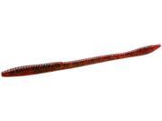 Zoom Trick Worm Pack Of 20 Red Bug 6.75 Inch Trick Worm 20Pk Redbug