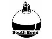 South Bend Push Button Float Red and White 2 Inch South Bend
