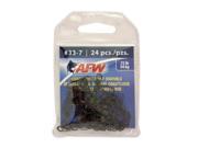 American Fishing Wire Brass Coastlock Snap Swivels black 225 Pound Test 5 pieces American Fishing Wire